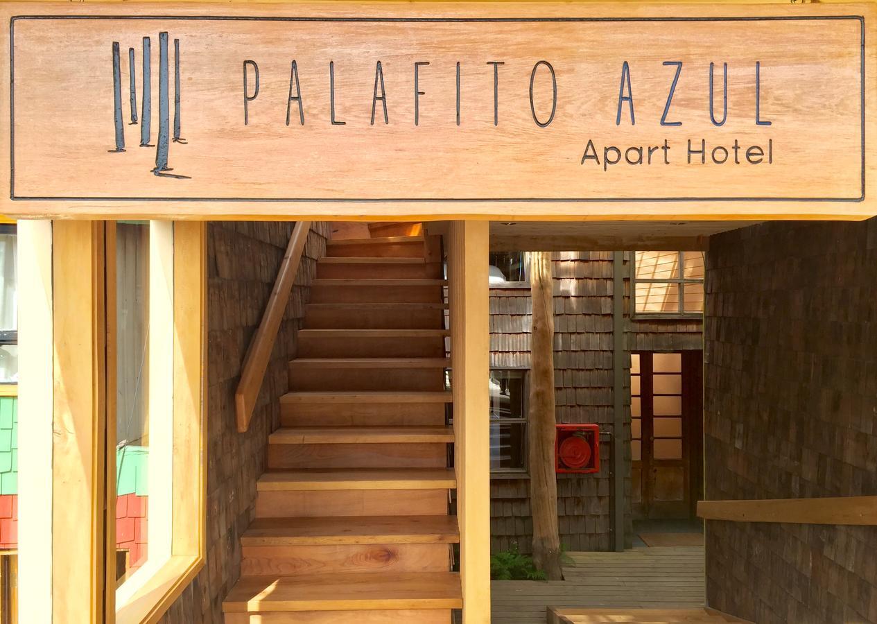 Palafito Azul Apart Hotel Castro Esterno foto
